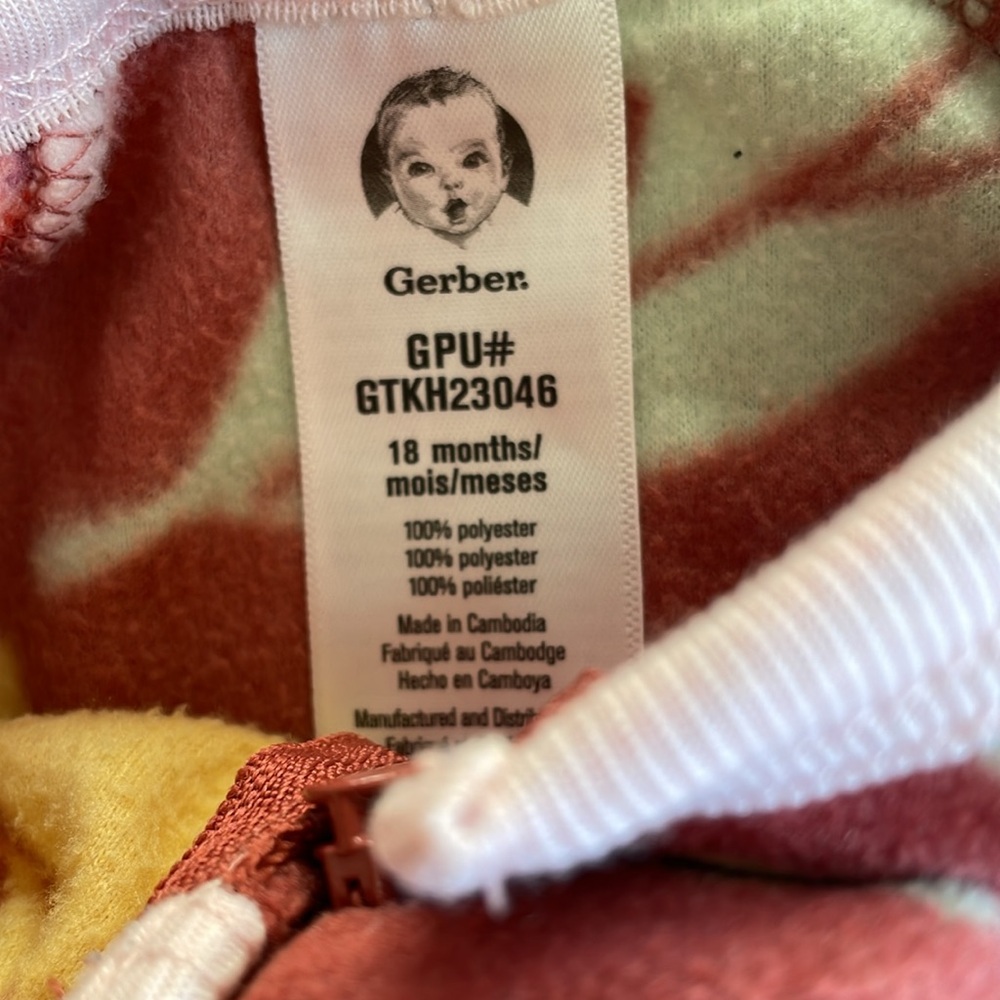 Set of 3 warm one piece sleepers - Picture 2 of 4